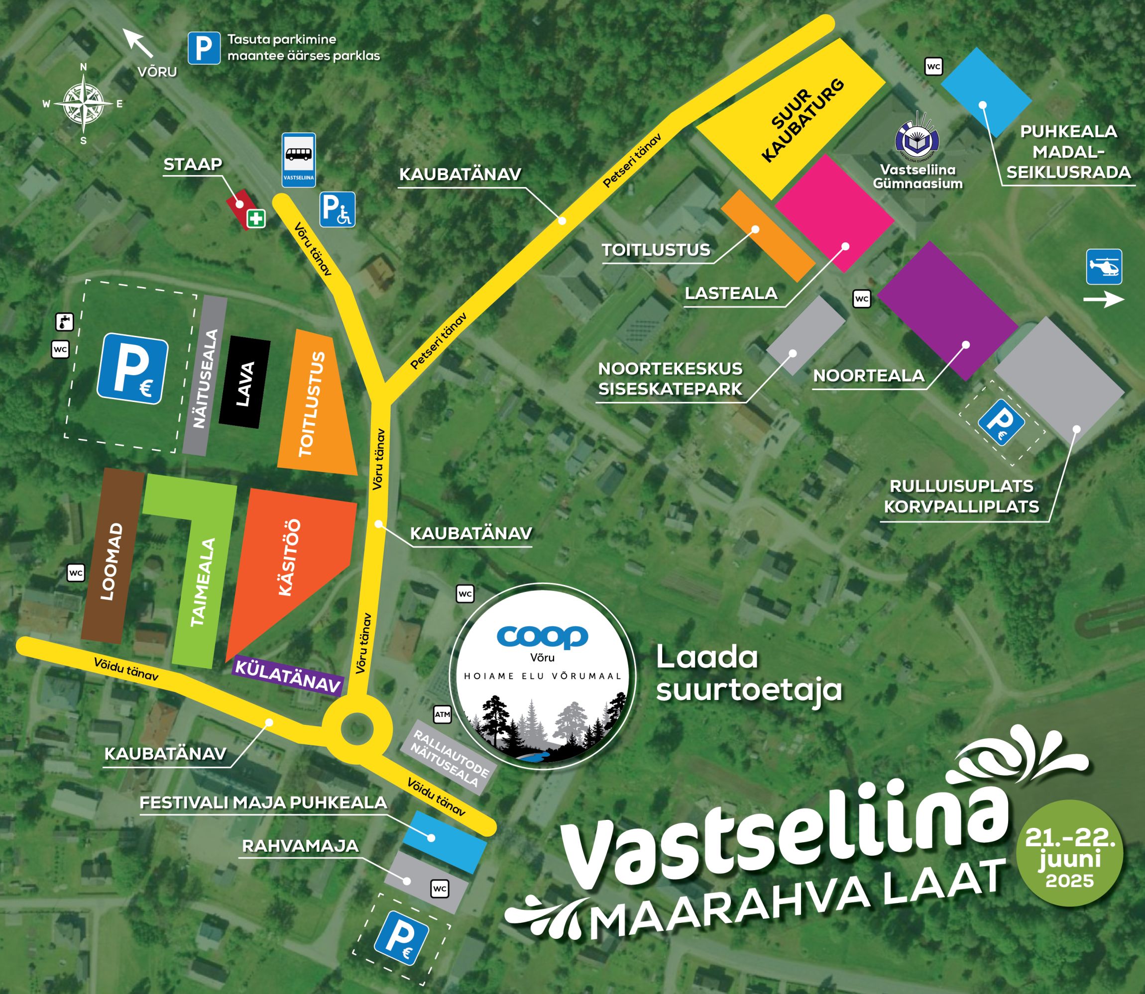 Vastseliina Maarahva laadakaart