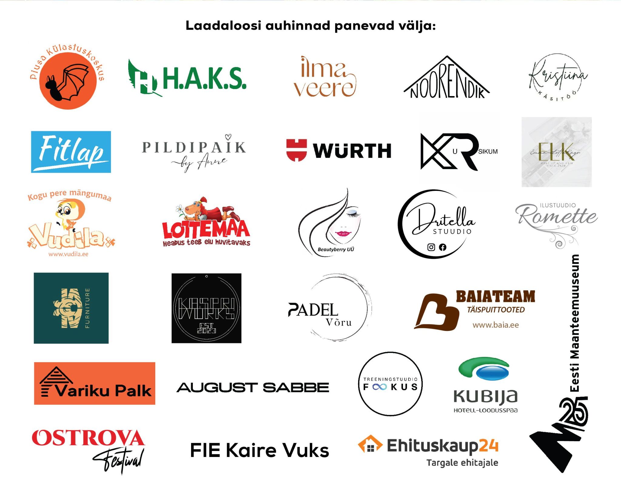 Laadaloosi auhinnad panevad välja