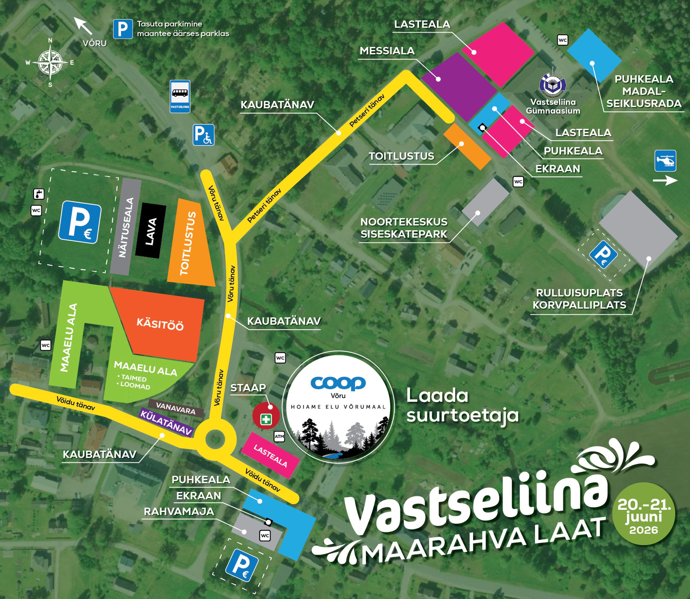 Vastseliina Maarahva laadakaart