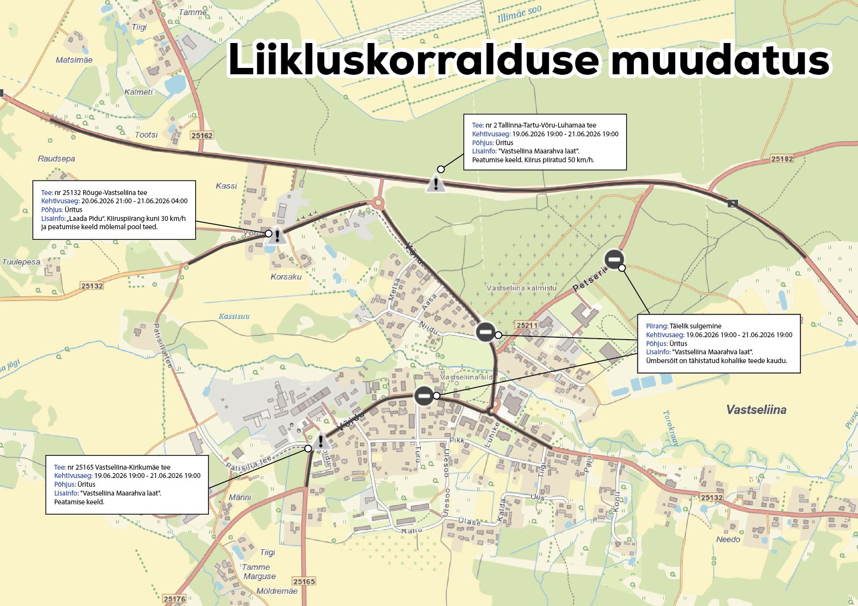 Liikluskorralduse muduatus